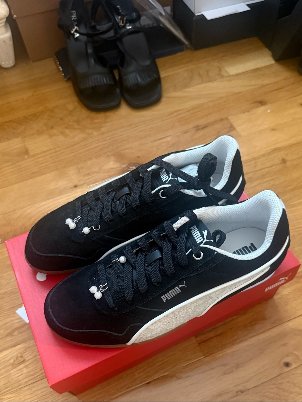 NEW IN BOX NWT NIB PUMA SNEAKERS DONNA BLING - Picture 13 of 16